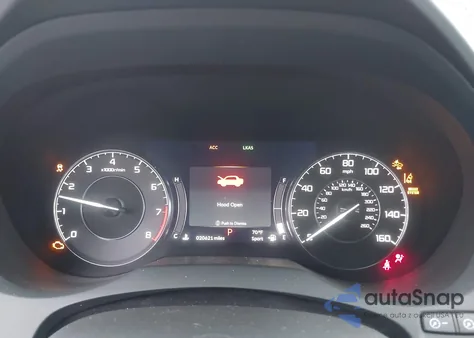 2021 Acura Rdx z USA, uszkodzony, nr VIN 5J8TC2H34ML008395